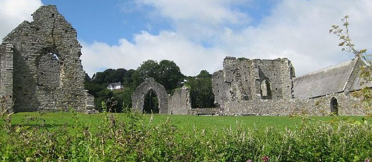 St Dogmaels Abbey near Cardigan